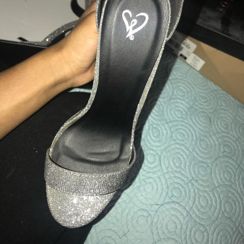 Glitter heels
